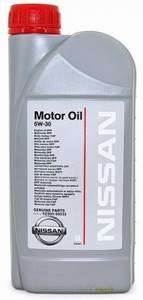 NISSAN MOTOR OIL 5w30 A5/B5 SL/CF 1л. NEW, № KE 900-99933, масло моторное